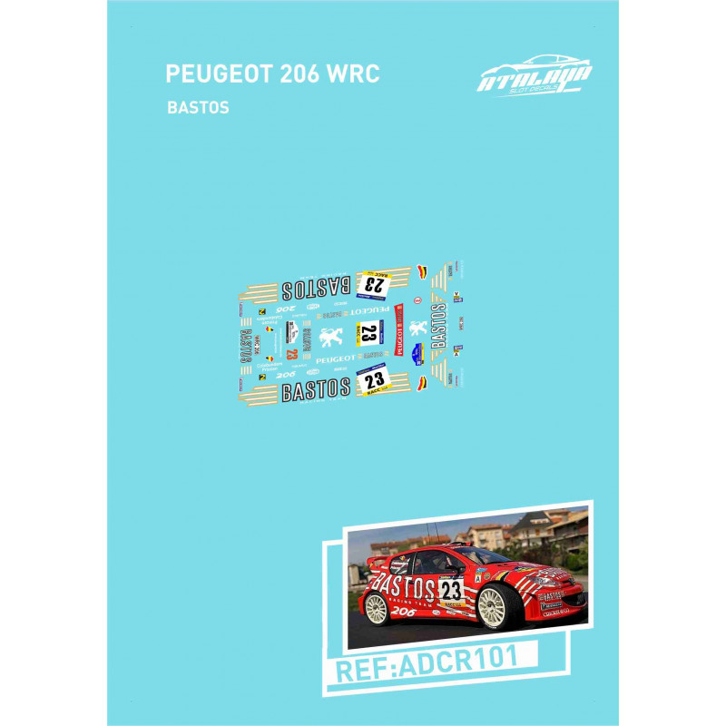 Peugeot 206 WRC Bastos