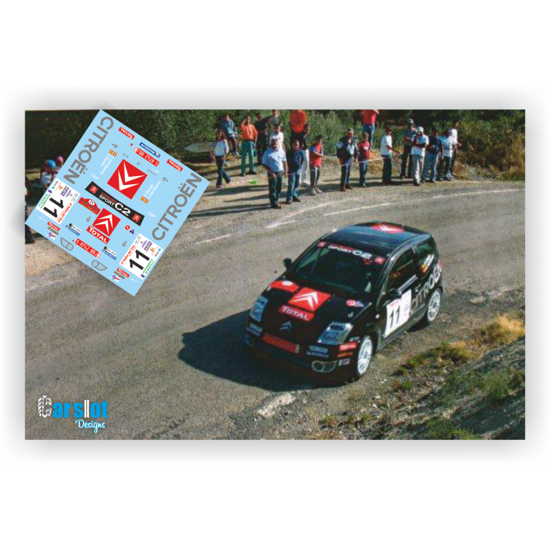 Citroen C2 Daniel Sordo & Carlos Del Barrio Rallye Montilla Moriles 2004