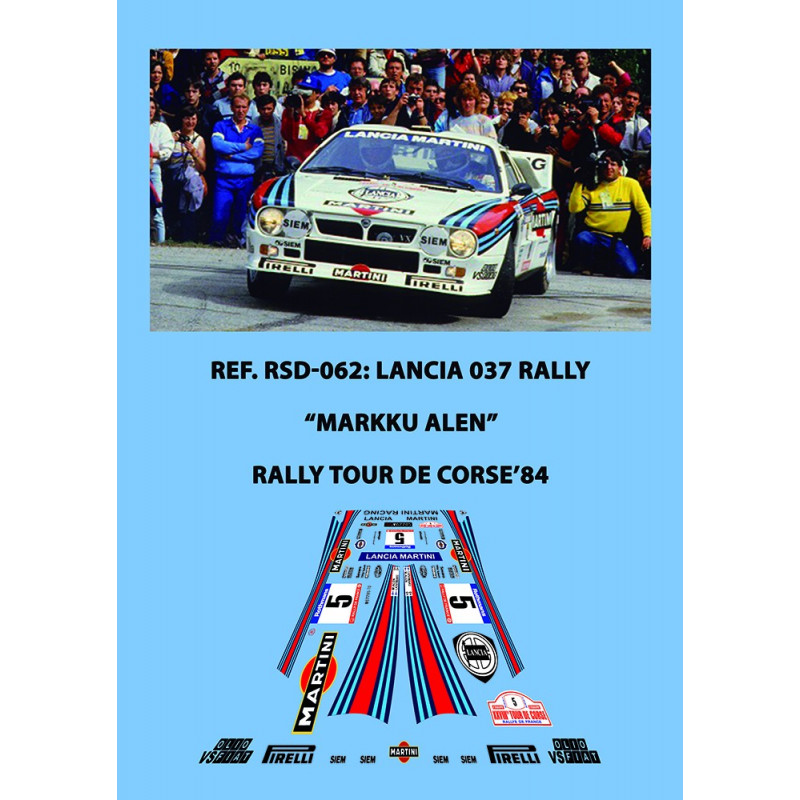 Lancia 037 Rally Alen Tour de Corse 1984