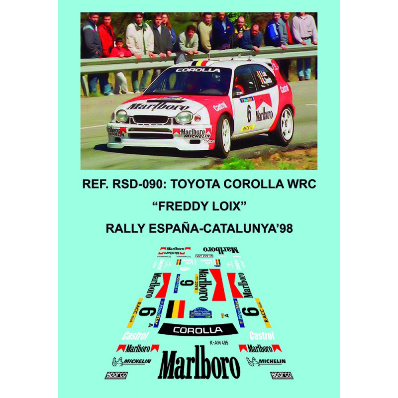 Toyota Corolla WRC Loix RACC 1998