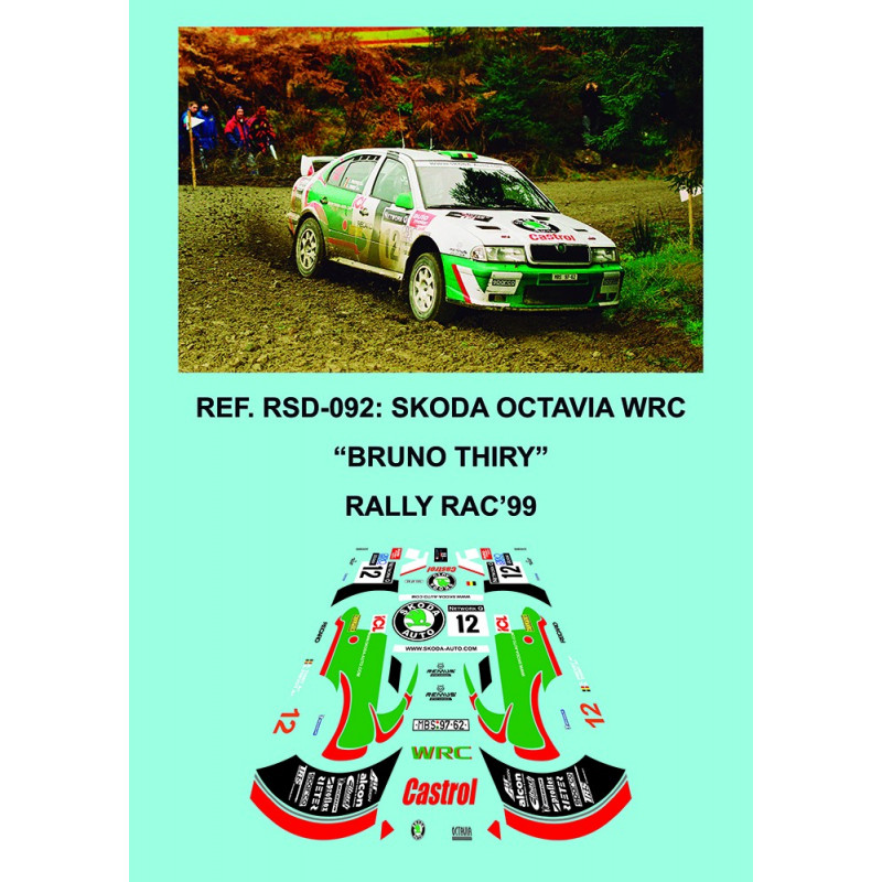 Skoda Octavia WRC Thiry RAC 1999