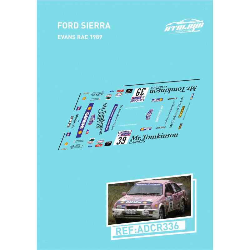 Ford Sierra Evans RAC 1989