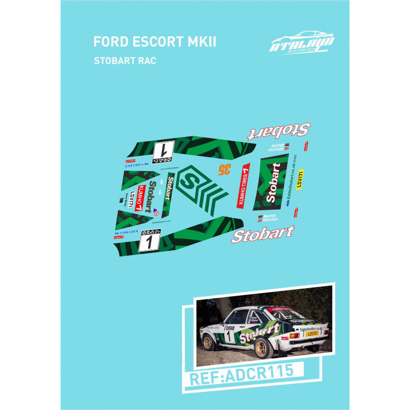 Ford Escort MKII Stobart RAC