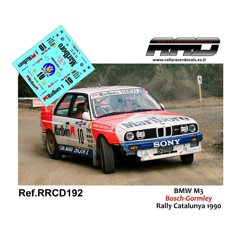 BMW M3 Bosch-Gormley Rally Catalunya 1990