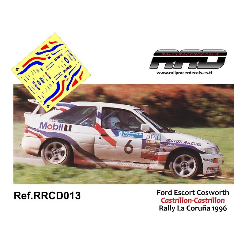 Ford Escort Cosworth Castrillon-Castrillon Rally La Coruña 1996