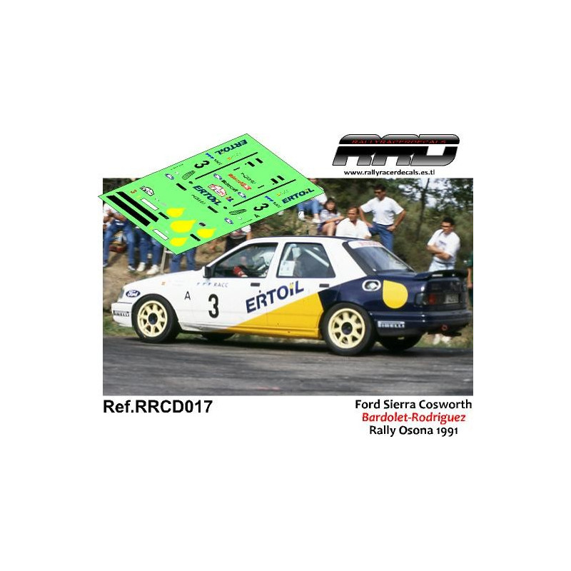 Ford Sierra Cosworth Bardolet-Rodriguez Rally Osona 1991