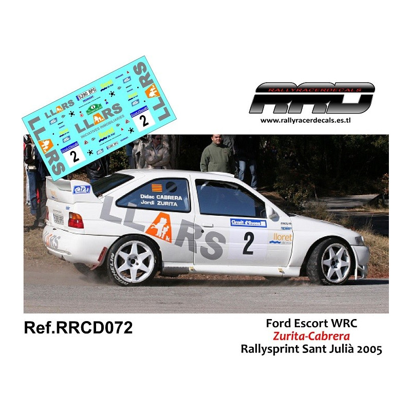 Ford Escort WRC Zurita-Cabrera Rallysprint Sant Julia 2005