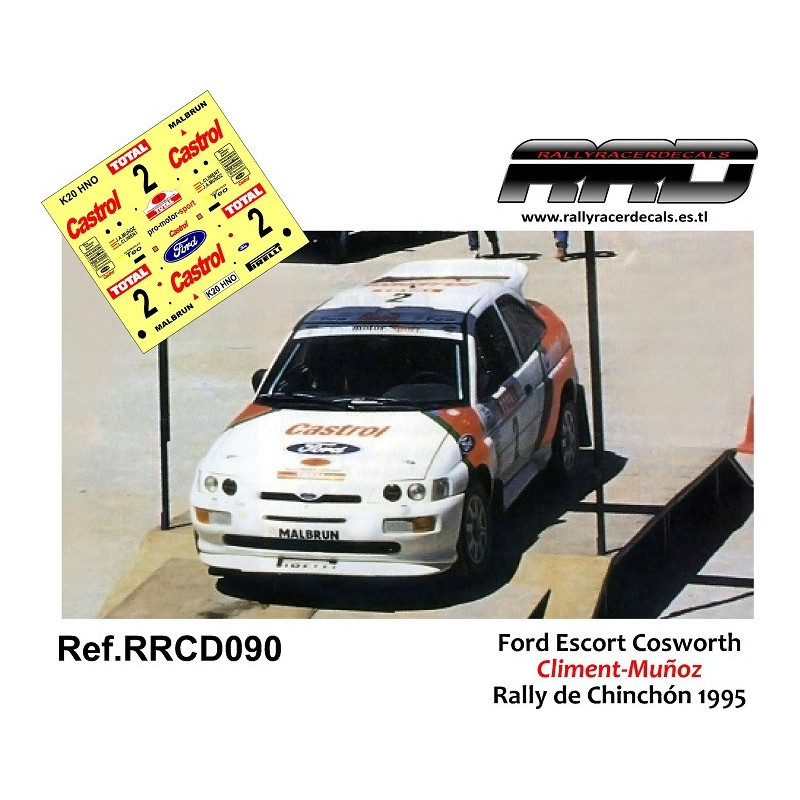 Ford Escort Cosworth Climent-Muñoz Rally de Chinchon 1995