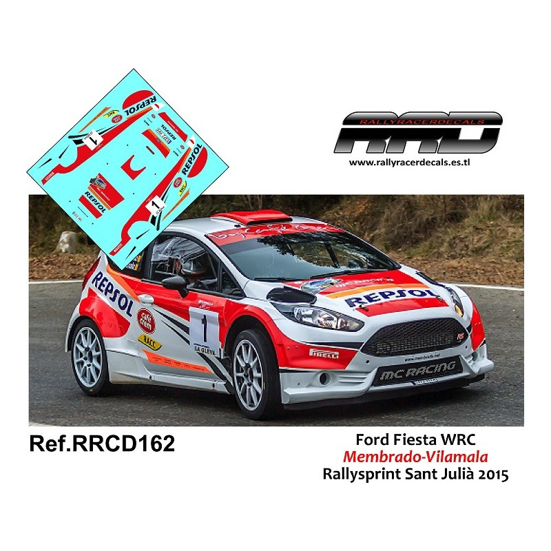 Ford Fiesta R5 Membrado-Vilamala Rallysprint Sant Julia 2015