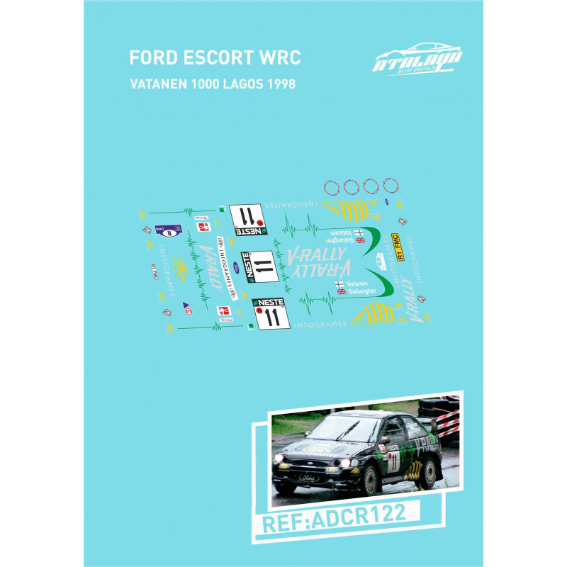 Ford Escort WRC Vatanen 1000 Lagos  1998