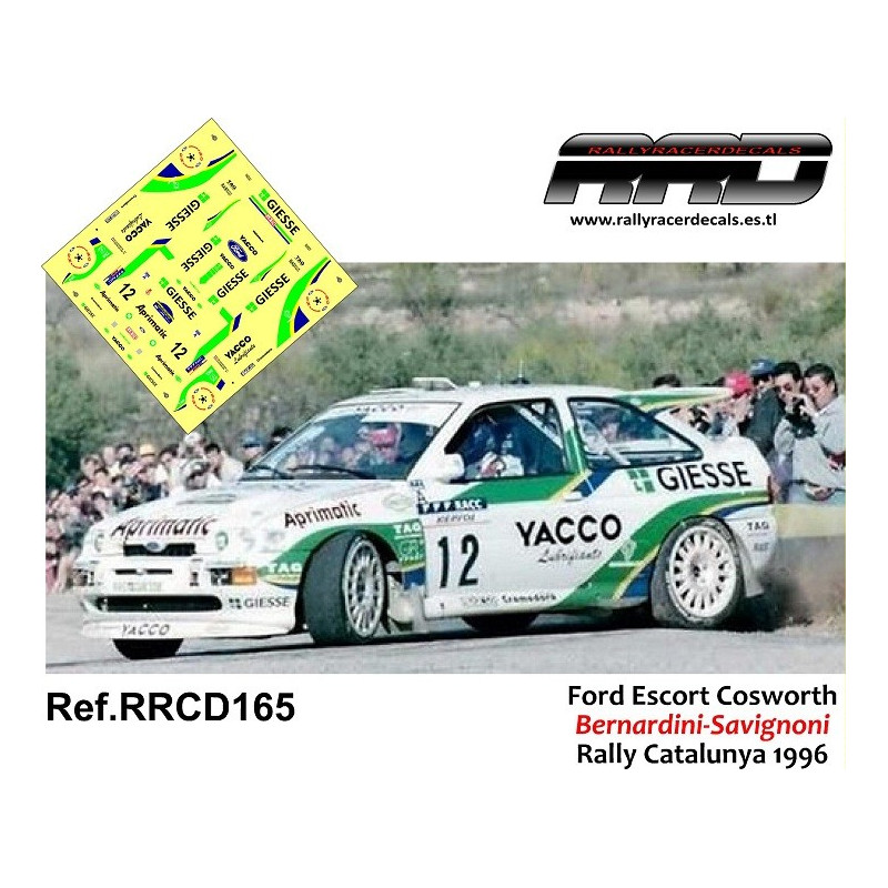 Ford Escort Cosworth Bernardini-Savignoni Rally Catalunya 1996