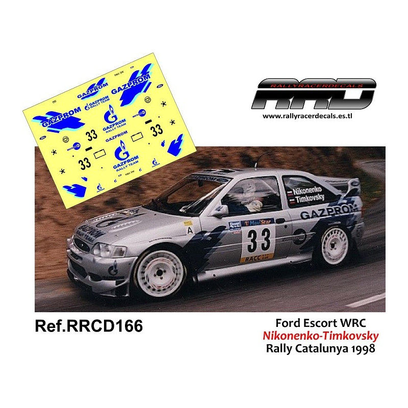 Ford Escort WRC Nikonenko-Timkovsky Rally Catalunya 1998