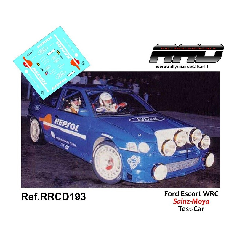 Ford Escort WRC Sainz-Moya Test Car