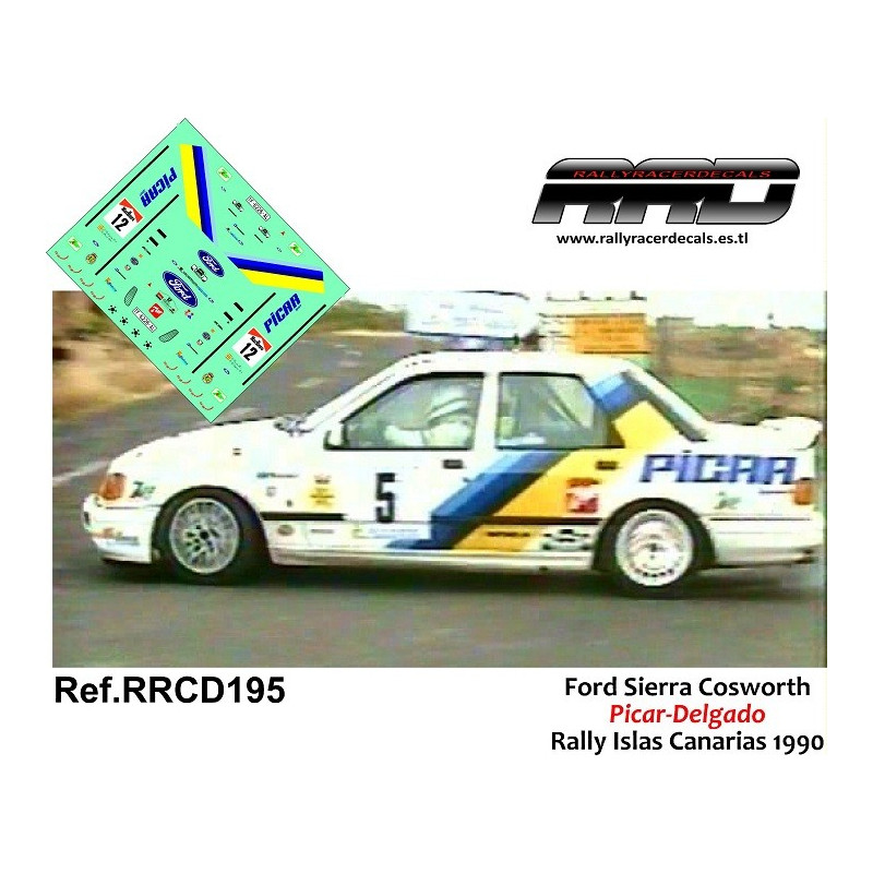Ford Sierra Cosworth Picar-Delgado Rally Islas Canarias 1990