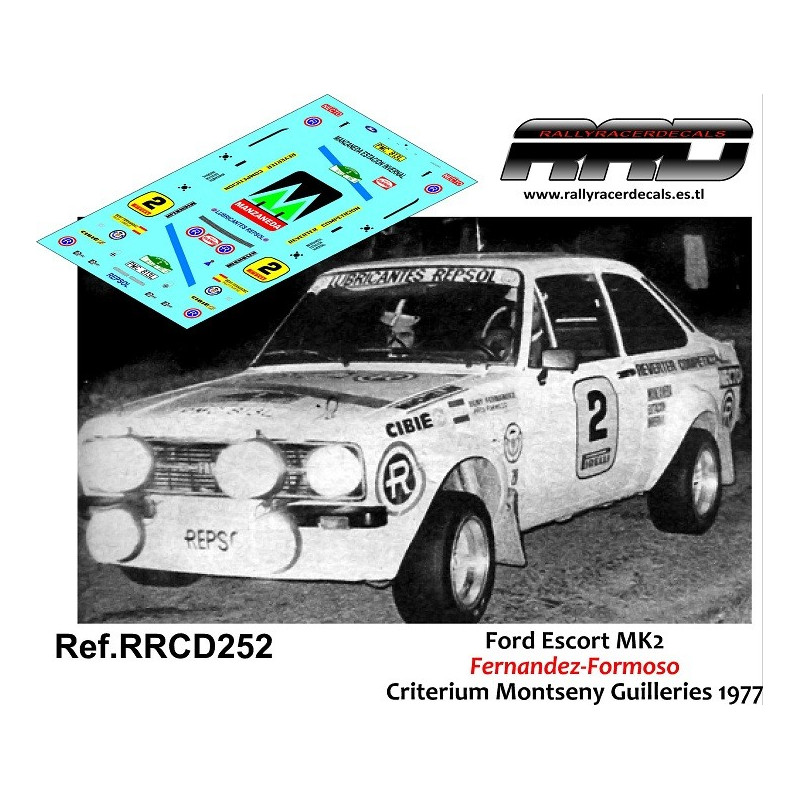 Ford Escort MK2 Beny-Formoso Criterium Guilleries 1977