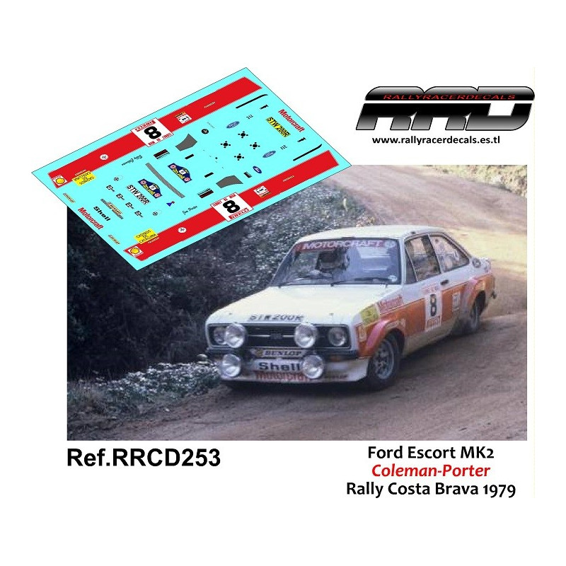 Ford Escort MK2 Coleman-Porter Rally Costa Brava 1979
