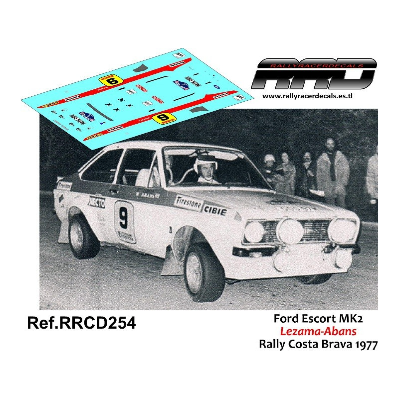 Ford Escort MK2 Lezama-Abans Rally Costa Brava 1977