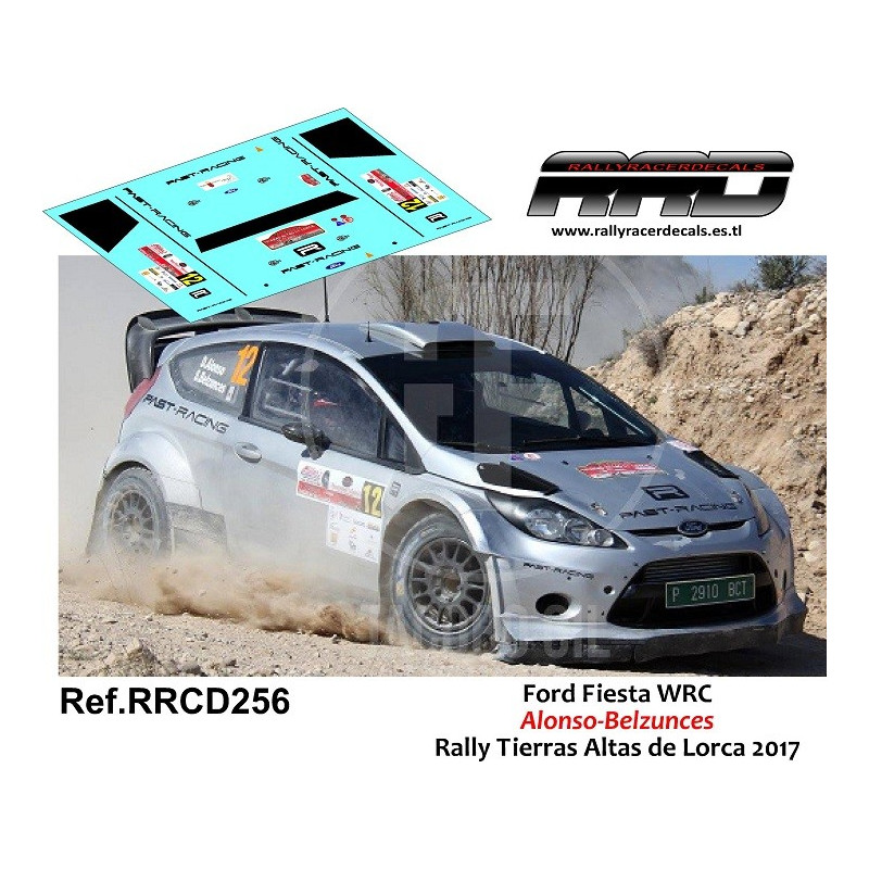 Ford Fiesta WRC Alonso-Belzunces Rally Tierras Altas de Lorca 2017