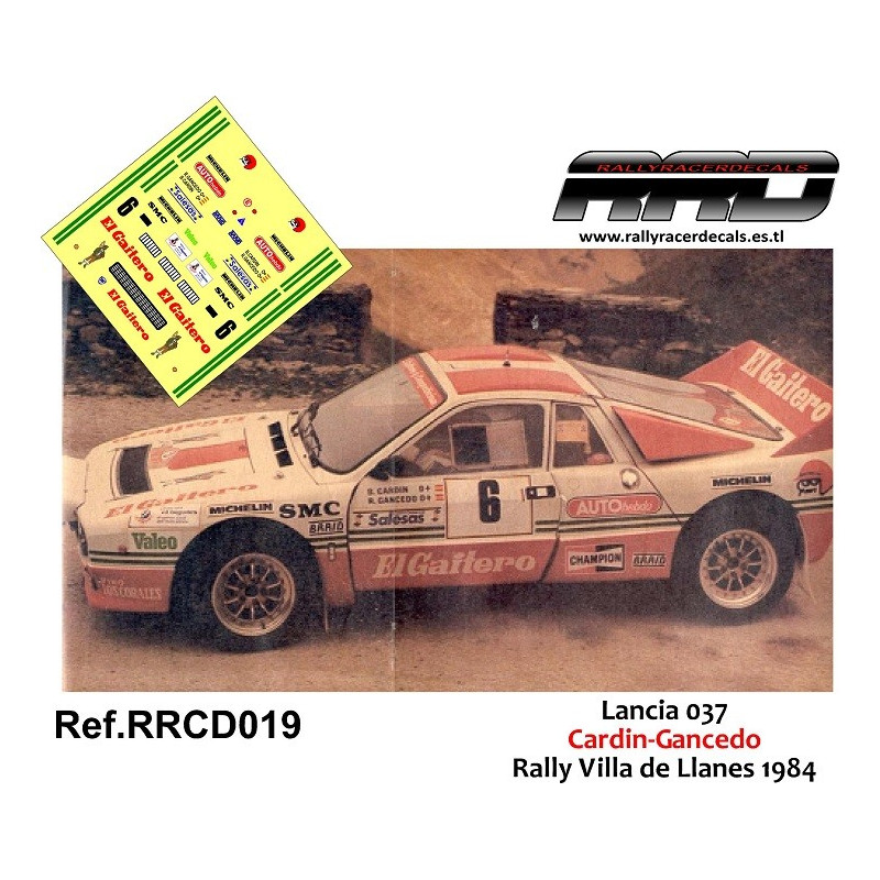 Lancia 037 Cardin-Gancedo Rally Villa de Llanes 1984