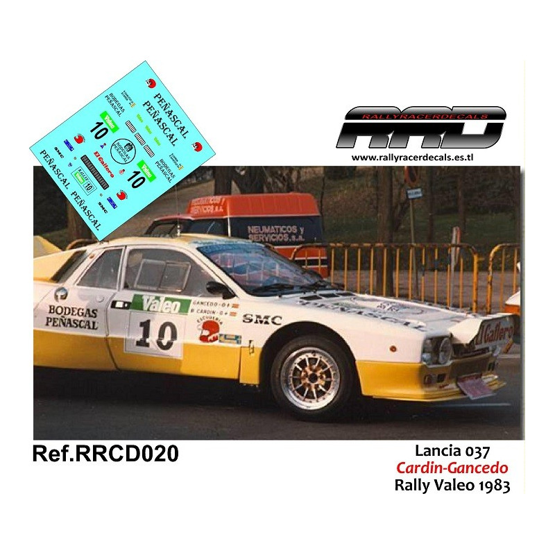 Lancia 037 Cardin-Gancedo Rally Valeo 83