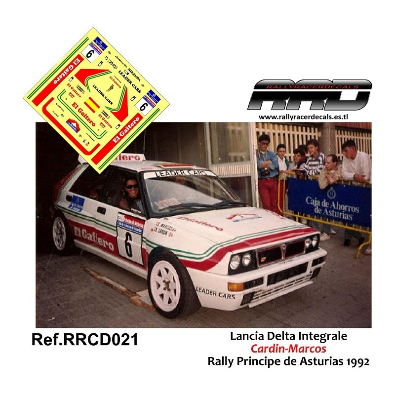 Lancia Delta Integrale Cardin-Marcos Rally Principe de Asturias 1992