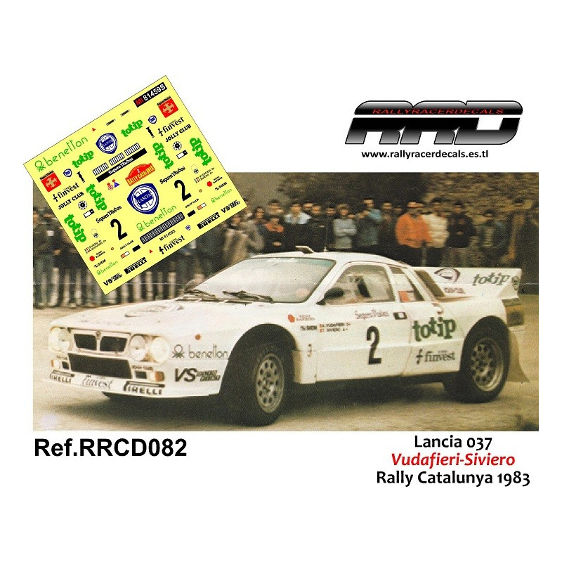Lancia 037 Vudafieri-Siviero Rally Catalunya 1983