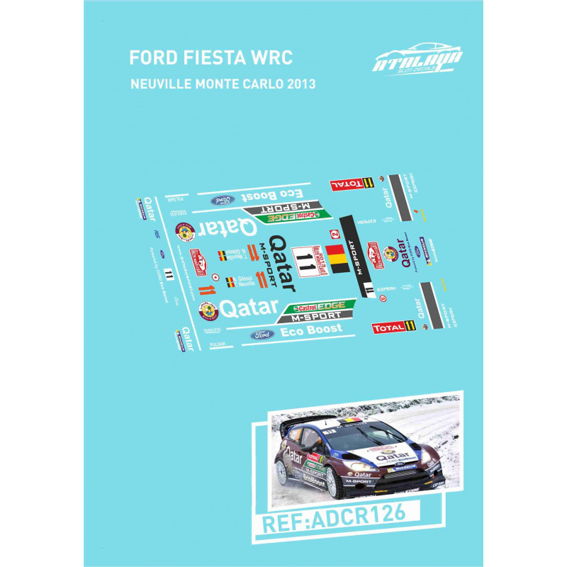 Ford Fiesta WRC Neuville Montecarlo 2013