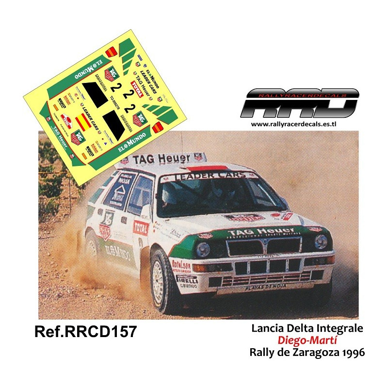 Lancia Delta Integrale Diego-Marti Rally Zaragoza 1996