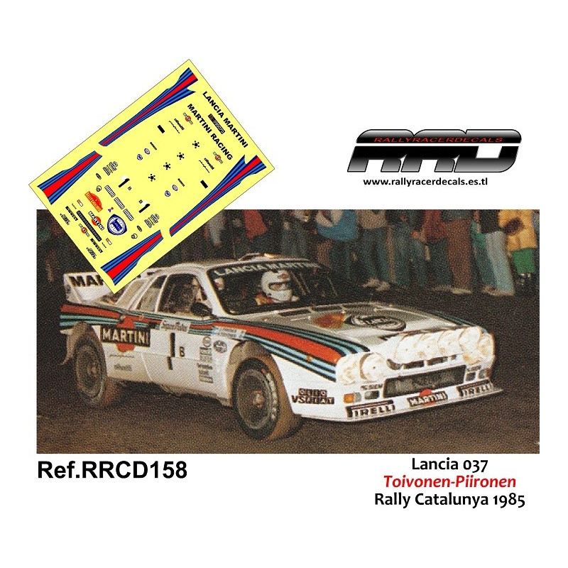 Lancia 037 Toivonen-Piironen Rally Catalunya 1985