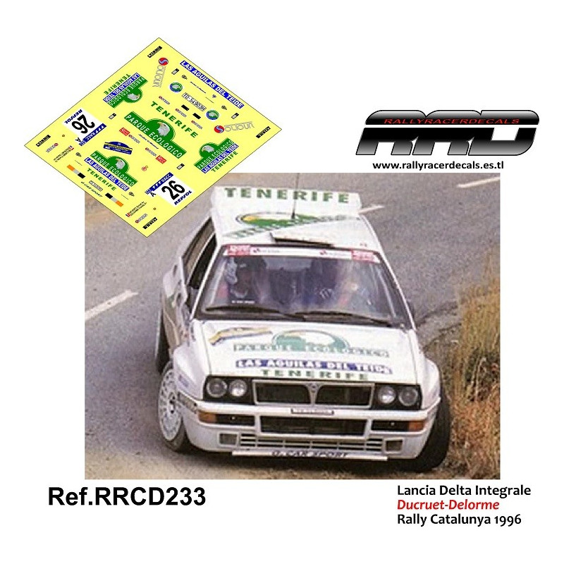 Lancia Delta Integrale Ducruet-Delorme Rally Catalunya 1986