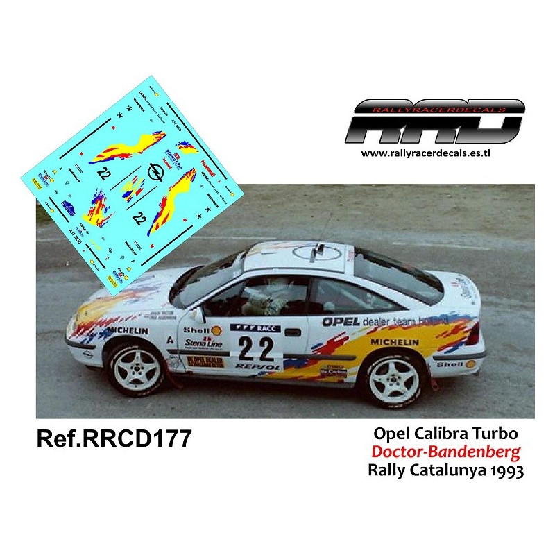 Opel Calibra Turbo Doctor-Bandenberg Rally Catalunya 1993