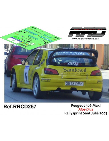 Peugeot 306 Maxi Alos-Diaz Rallysprint Sant Julia 2005