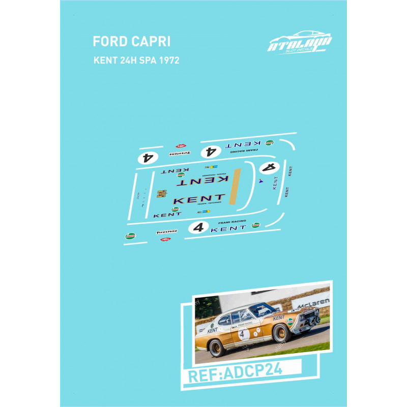Ford Capri Kent 24h Spa 1972
