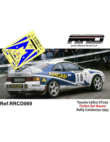 Toyota Celica ST205 Trelles-Del Buono Rally Catalunya 1995
