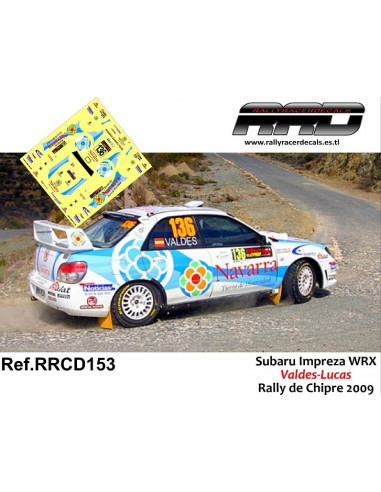 Subaru Impreza WRX Valdes-Lucas Rally de Chipre 2009