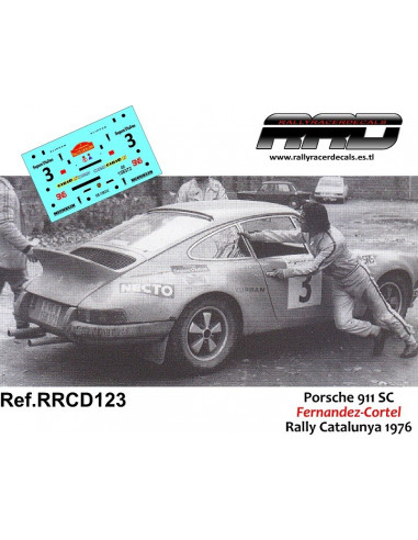 Porsche 911 SC Fernandez-Cortel Rally Catalunya 1976