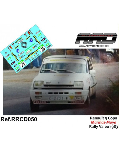 Renault 5 Mariñas-Moya Rally Valeo 1983