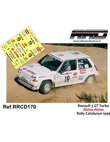 Renault 5 GT Turbo Alsina-Alsina Rally Catalunya 1990