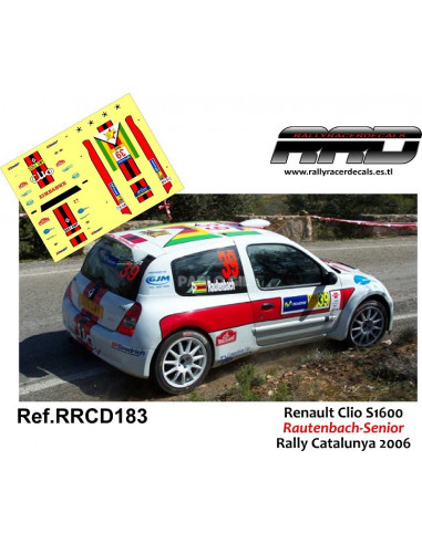 Renault Clio S1600 Rautenbach-Senior Rally Catalunya 2006