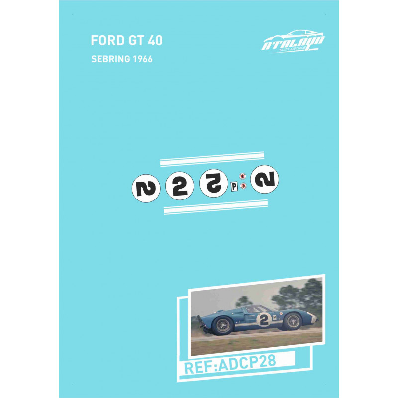 Ford GT40 Sebring 1966