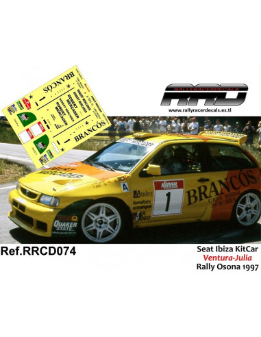 Seat Ibiza KitCar Ventura-Julia Rally Osona 1997