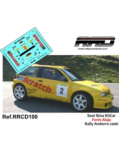 Seat Ibiza KitCar Fores-Aluju Rally Andorra 2006