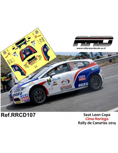 Seat Leon Copa Cima-Noriega Rally de Canarias 2014
