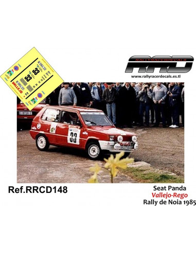 Seat Panda Vallejo-Rego Rally Noia 1985