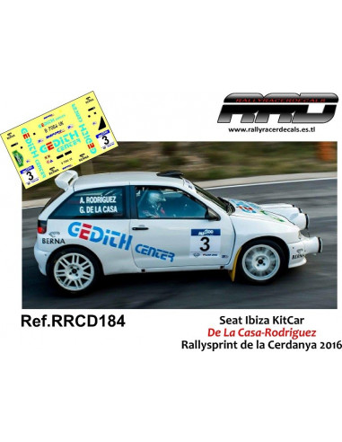 Seat Ibiza KitCar De la Casa-Rodriguez Rallysprint de la Cerdanya 2016