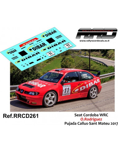 Seat Cordoba WRC O Rodriguez Pujada Callus-Sant Mateu 2017