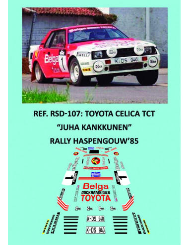 Toyota Celica TCT Juha Kankkunen