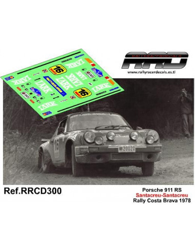 Porsche 911 RS Santacreu-Santacreu Rally Costa Brava 1978