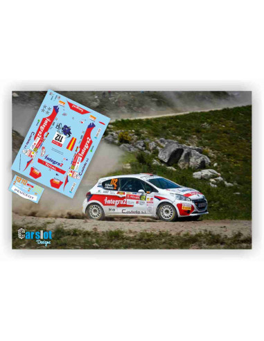 Peugeot 208 R2 Roberto Blach & Jose Murado Rally Portugal 2018