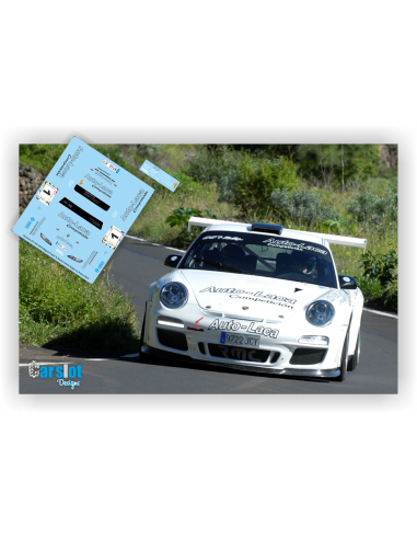 Porsche 911 GT3 Miguel Fuster & Nacho Aviñó Rallye La Palma 2015.